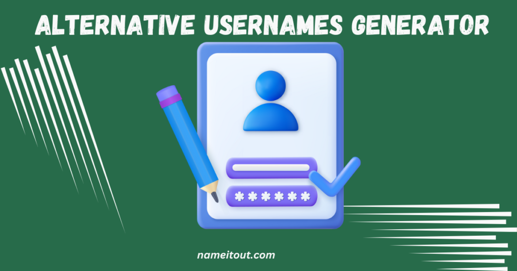Alternative Usernames Generator