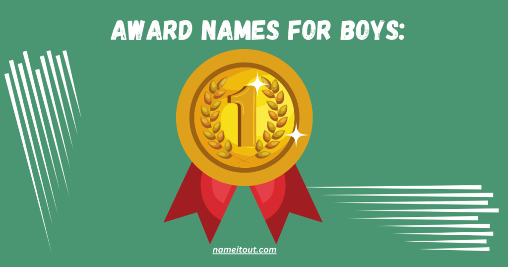Award Names for Boys
