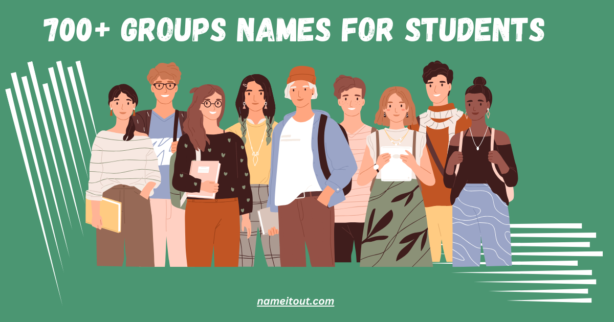 Groups names for Students