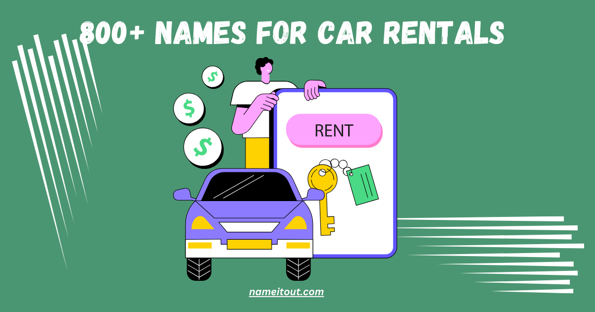 Names for Car Rentals