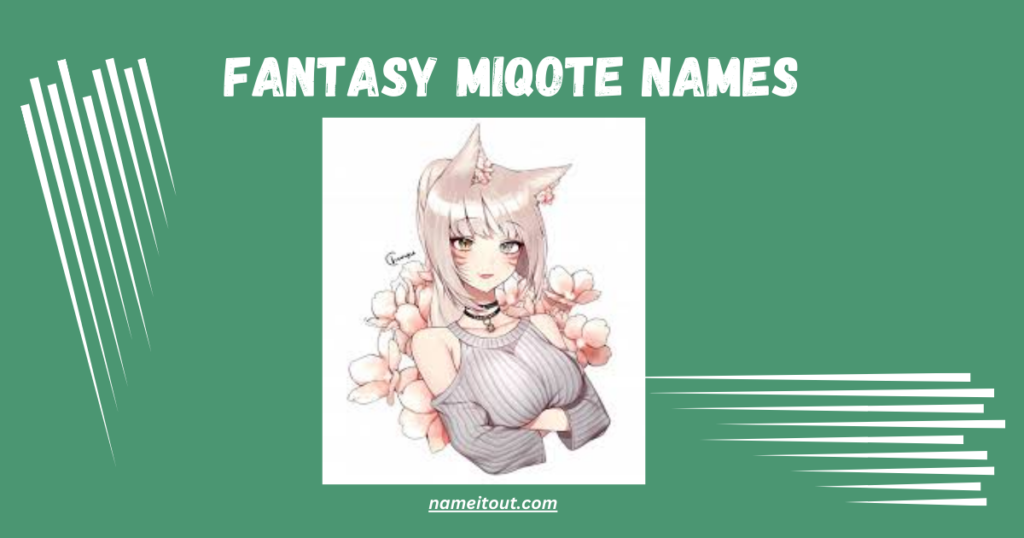 Miqote Names Unleash Your Imagination With These Naming Ideas