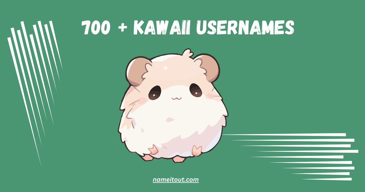 kawaii usernames